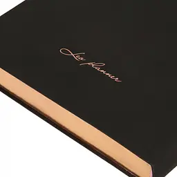Щоденник А5 Leo Planner недатований Hypnotic м'який чорний 320 сторінок (252703) - мініатюра 3