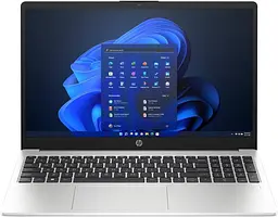 Ноутбук HP 250 G10, 7N119ES, серебристый 15.6", 1920x1080 FullHD, IPS, Intel N100, 1.0GHz, Intel® UHD Graphics,