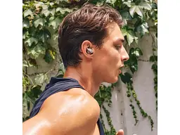 Навушники TWS Beats Power Fit — Wireless Fitness Earbuds with Secure Fit — Gravel Gray (ME2K4) - мініатюра 6