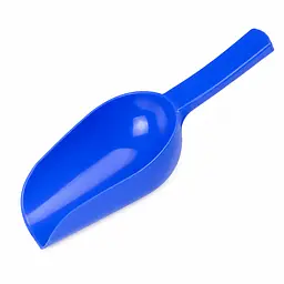 Совок пластиковий для цукру, спецій і сипких продуктів Синій 84669 - мініатюра 3