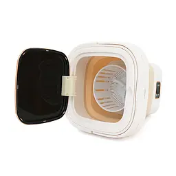 Пральна машина H576 MINI B, складана, 9л, 12В, 25Вт, 1.2кг, LED-індикатор, електронне керування, 29,5*29,5(14.5)мм, пластик, бежевий - мініатюра 3