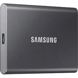 Зовнішній накопичувач SSD Samsung T7 1 TB (MU-PC1T0T/WW) Titan Gray