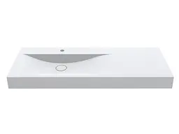Умивальник Miraggio Viola 1200 L matt 0002661, Білий матовий - мініатюра 3