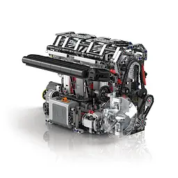 Конструктор двигун Mould King Technic L4 чотирициліндровий бензиновий L4 для дітей та дорослих  1897 деталей