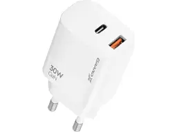 Автомобільний зарядний пристрій Grand-X 30 W White (CH-360W) - мініатюра 3