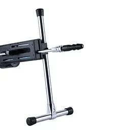 Адаптер Hismith для секс-машин KlicLok to Vac-U-Lock Adapter Black - мініатюра 5
