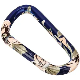 Брелок-карабін Munkees 3324 Flower blue 8 mm x 80 mm (1012-3324-BL)