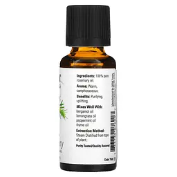 Масло розмарину Now Foods Rosemary Essential Oils 30 мл - мініатюра 2