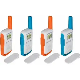 Портативна рація Motorola TALKABOUT T42 Quad Pack (B4P00811MDKMAQ) - мініатюра 2