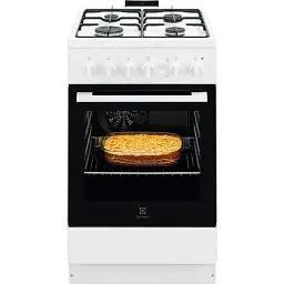 Газ.плита ELECTROLUX LKG504011W - мініатюра 1