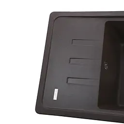 Гранітна мийка Globus Lux Mono коричневий 620x435мм А0006, Коричневий - мініатюра 5