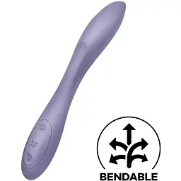 Універсальний гнучкий вібратор Satisfyer G-Spot Flex 2 для точки G та клетора - мініатюра 2