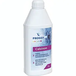 Засіб для запобігання вапняним відкладенням у басейні Froggy Calcinon, 1 л, проти кальцію і вапна