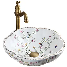 Умивальник Rea Felicia 42,5x42,5 white (REA-U7504), Глянцева