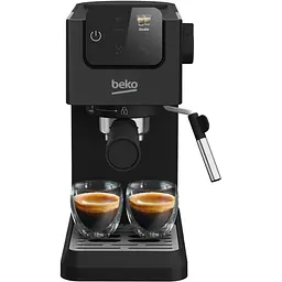 Кофеварка Beko рожковая 1.1 л молотая черный