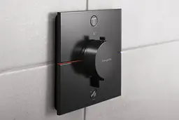 Термостат для душу Hansgrohe ShowerSelect Comfort E matt black 15572670 - мініатюра 3