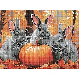 Алмазна мозаїка Кролячі пригоди ©art_selena_ua AMO8079, 30х40 см