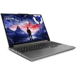 Ноутбук Ігровий Lenovo Legion 5 16IRX9 с Intel Core i7- 14650HX до 5. 2 GHz, 16, WQXGA, 16ГБ, 1ТБ SSD, NVIDIA GeForce RTX 4070 8ГБ GDDR6, No OS, Luna Сірий - мініатюра 4