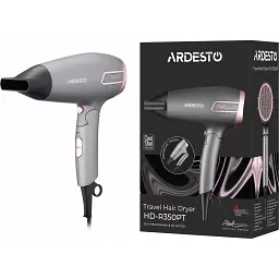 Фен Ardesto Pink Touch 2000 Вт сіро-рожевий (HD-R350PT) - мініатюра 8