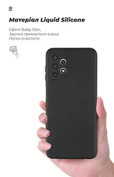 Чехол ArmorStandart ICON для Samsung A13 4G (A135) Camera cover Black (ARM60882) - мініатюра 7