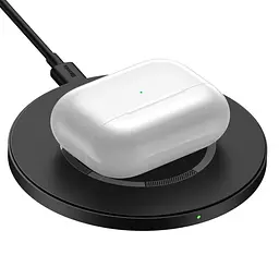 Бездротовий зарядний пристрій Baseus Simple Magnetic Чорний (WXJK-E01) - мініатюра 3