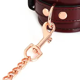 Наручники Liebe Seele Wine Red wirst Cuffs - мініатюра 6