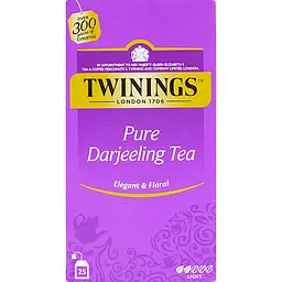Чай чорний Twinings Дарджилінг в пакетиках (25 шт. х 2 г)