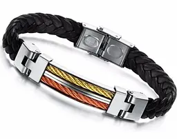 Браслет Primo Steel Rope на руку - Gold Bronze - мініатюра 1