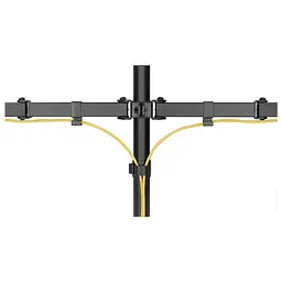 Настільне кріплення кронтшейн для двох моніторів VESA тримач UKC Desk Mount 9629 17-33 - мініатюра 5