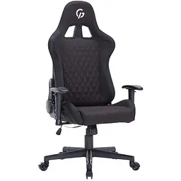 Ігрове крісло GamePro RGB Size L Fabric Black (GC700FB) - мініатюра 14