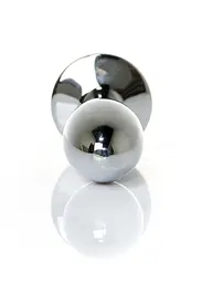 Анальна пробка Jewellery Silver Plug Clear S 7.7 см (прозорий) - мініатюра 7