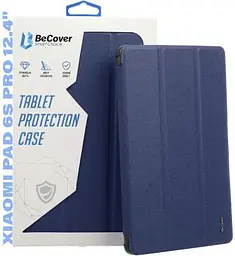 Чохол до планшета BeCover Smart Case Xiaomi Pad 6S Pro 12.4" Deep Blue (711084)
