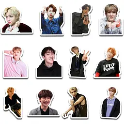 Стікерпак набір наклейок G-Toys Stray Kids 45 шт. (SP SK 02) - мініатюра 5