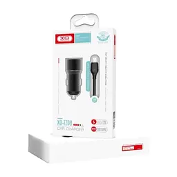 Автомобільний зарядний пристрій XPRO CCBX 24W PD+QC сірий (24218-01) - мініатюра 2