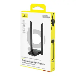 WiFi адаптер Baseus FastJoy Series 1300Mbps (External Antenna) (B01317600111-05) Cluster Black - мініатюра 6