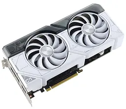 Відеокарта ASUS RTX 4070 SUPER 12GB DUAL WHITE (DUAL-RTX4070S-12G-WHITE) (GDDR6X, 192 bit, PCI-E v4.0) Б/в - мініатюра 2