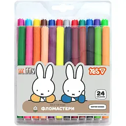 Фломастери Yes Miffy 24 кольори (650606)