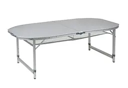 Стіл Bo-Camp Premium Oval 150x80 cm Grey (1404405) - мініатюра 3