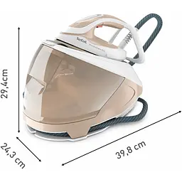 Праска-парогенератор Tefal Pro Express Eco 2200 Вт біло-золота (GV9E22E0) - мініатюра 3
