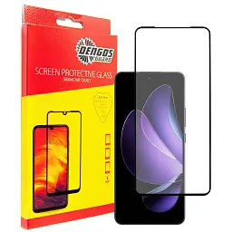 Скло захисне Dengos Full Glue OPPO Reno13 F 4G (black) (TGFG-395) - мініатюра 1