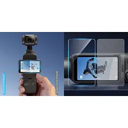 Захисне скло Telesin DJI Osmo Pocket 4/3 (S6-FLM-28-TDJ) [170345] - мініатюра 9