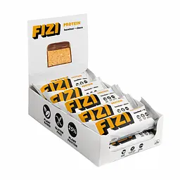Протеїнові батончики FIZI Protein Bar — 10 × 45 г Hazelnut-Choco