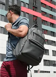 Чоловічий рюкзак Sambag Zard LKT 26 x 28 x 13 см (25058009m) - мініатюра 4