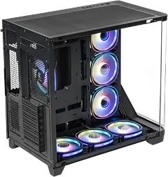 Корпус QUBE MIRAGE 7 ARGB Black (MIRAGE_GBNU3) - мініатюра 4