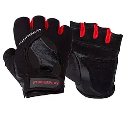 Рукавички для фітнесу Power Play PP-2222, Black - L