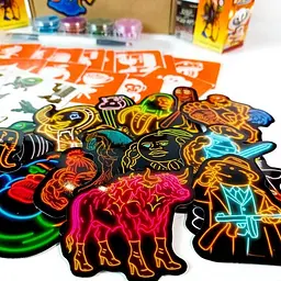 Подарунковий набір "Брейнрот" Fresh Tattoo gift-box-brainrot-3kids - мініатюра 3