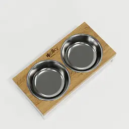 Hollky Base XS — миски на підставці для маленьких собак та котів (2 × 0,25 л) - мініатюра 9