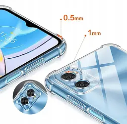 Панель BeCover Anti-Shock для Motorola Moto E22/E22i Clear (709321) - мініатюра 3