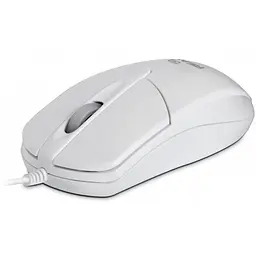 Мишка REAL-EL RM-211 USB White (EL123200014) - мініатюра 1