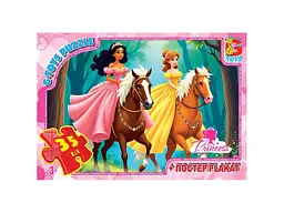 Пазли G-Toys Принцеси, 35 елементів, PR01